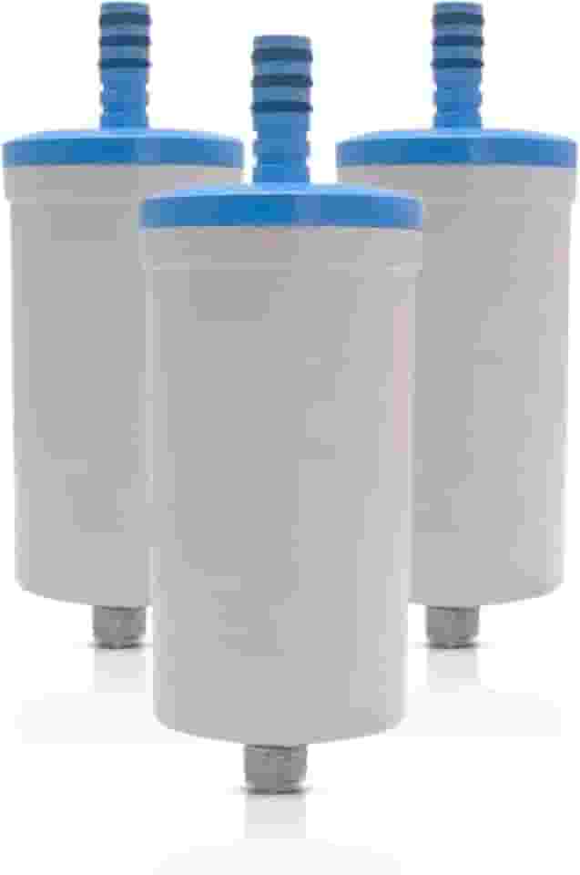 Kit 03 Refil Vela Filtro Copo Torneira Metal Cozinha Gourmet Pia (Refil para Copo Torneira Pia Universal)