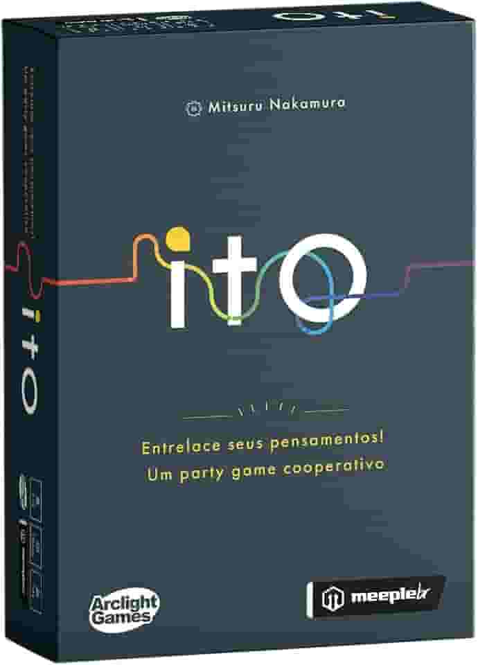 MeepleBR, Ito, Party Game Cooperativo, Jogo de Cartas Família, 2 a 8 jogadores