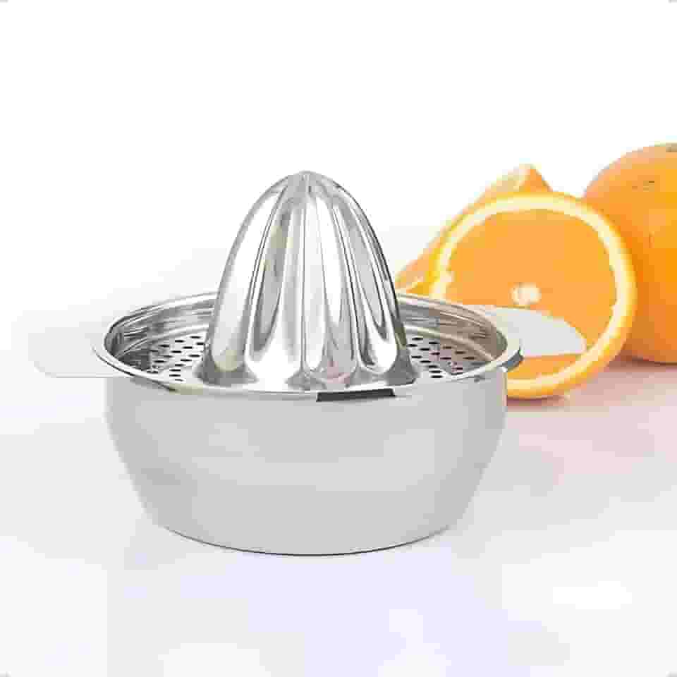 ESPREMEDOR DE FRUTAS LARANJA LIMÃO MANUAL INOX 530ML