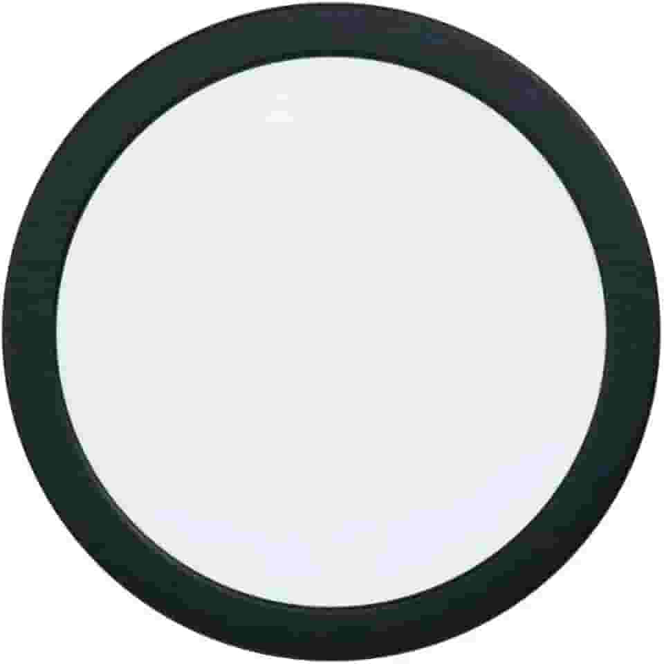 Plafon LED 25W Sobrepor Redondo Preto 4000K Luz Moderna para Iluminação de Teto