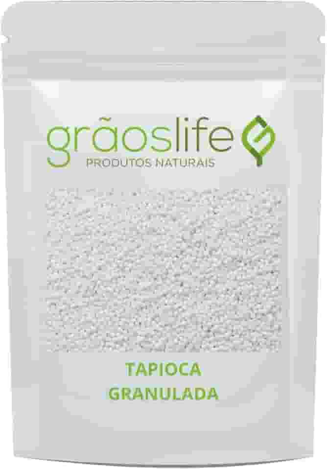 Tapioca Granulada 1Kg - Grãos Life