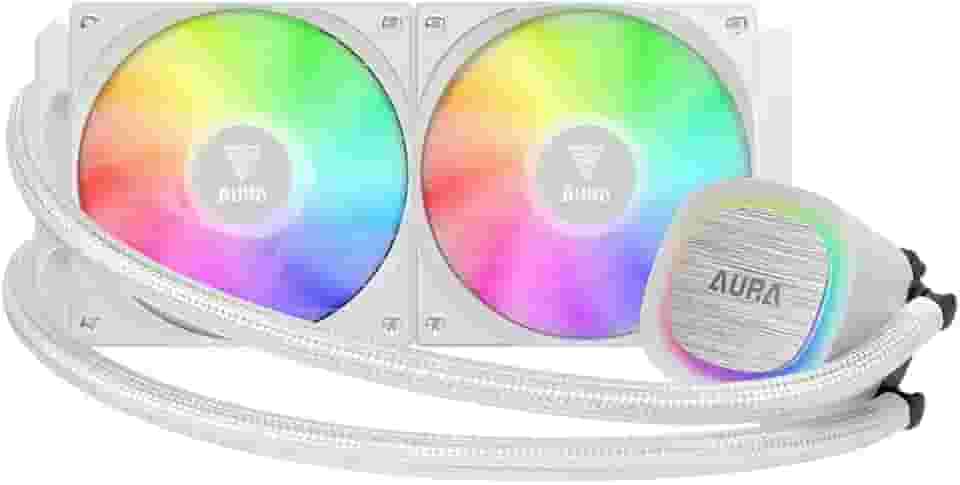 Water Cooler 240mm Gamdias Aura GL240 V2 Branco ARGB