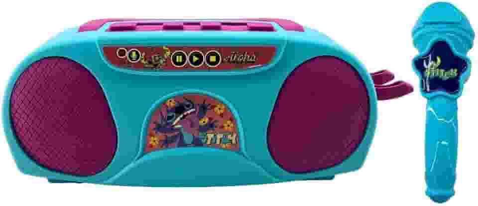 Candide, Boombox Karaokê Stitch, Disney - Com Microfone