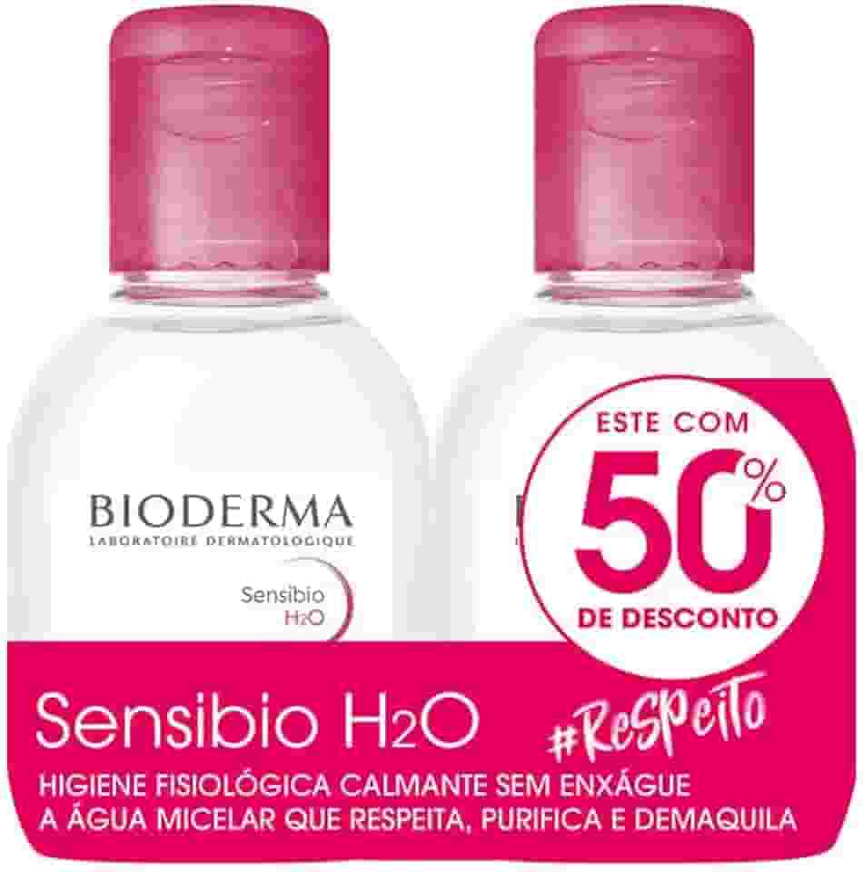 Kit Sensibio H2O 100Ml + Sensibio H2O 100Ml 50%, Bioderma
