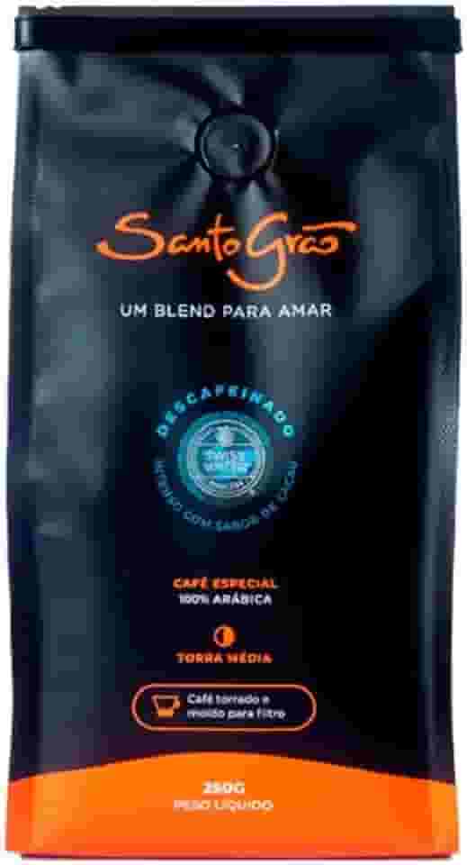 Café Especial Santo Grão Descafeinado Moído 250g