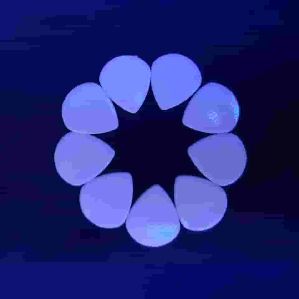 Kit 10 Palhetas Guitarra Jazz III Ultra Grip 1.2 MM Delrin Branca