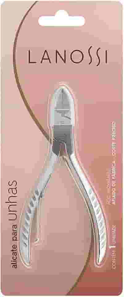 Alicate em Aço Para Unhas, Lanossi Beauty & Care.