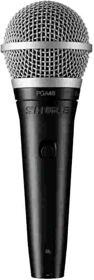 Shure PGA48-LC Microfone de Mão Dinâmico Cardióide para Vocais