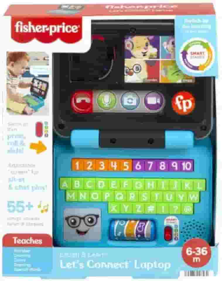 Meu Primeiro Laptop Aprender e Brincar Fisher-Price Mattel - HGW98