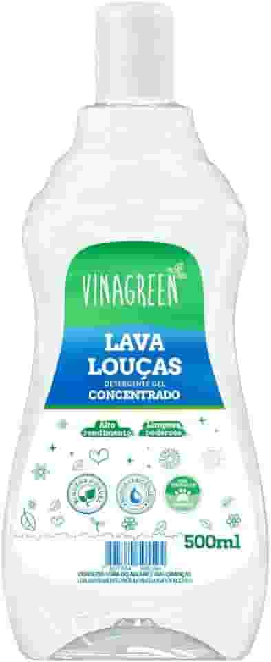 Vinagreen Detergente Gel Lava Louças Concentrado 500ml
