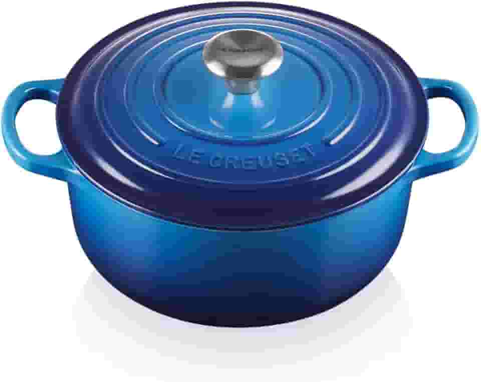 Le Creuset Panela Redonda 22Cm Sig Azure Blue