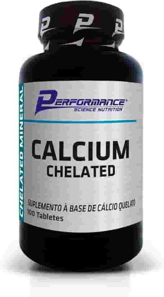 Calcium Chelated (100 Tabs), Performance Nutrition