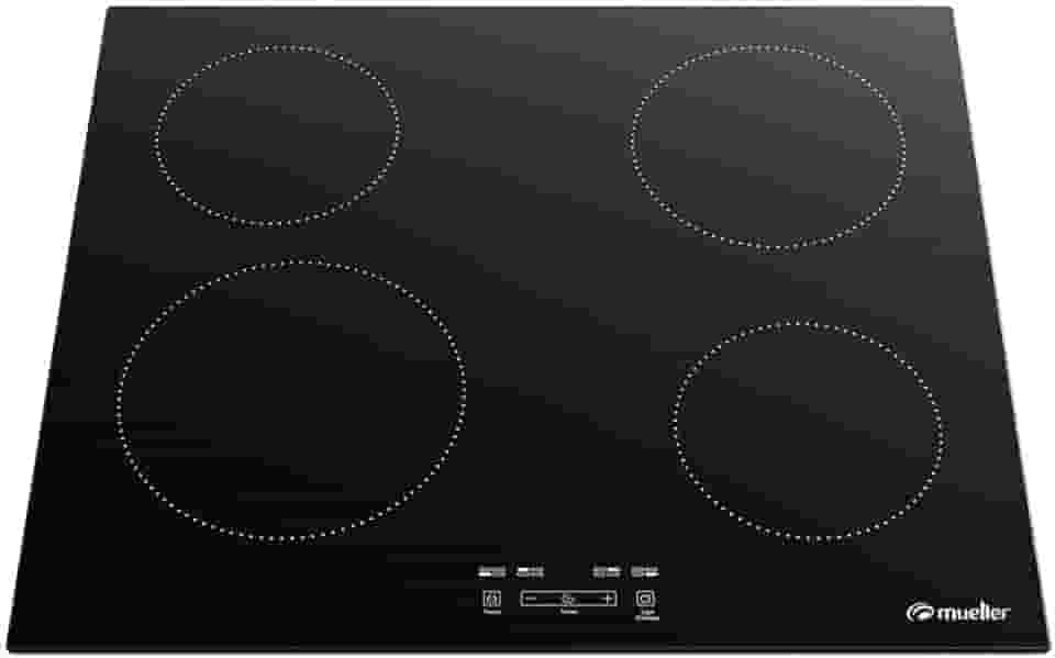 Cooktop Mueller 4 Bocas de Indução com Turbo Mci014bg1 220v