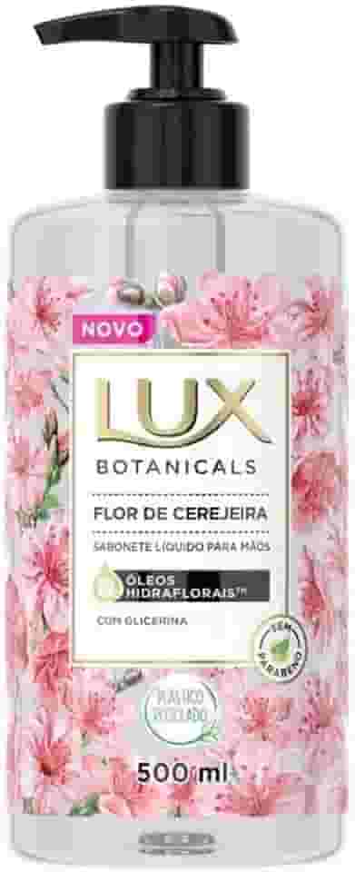 Sabonete Liquido Lux 500Ml Glicer.Flor De Cerejei
