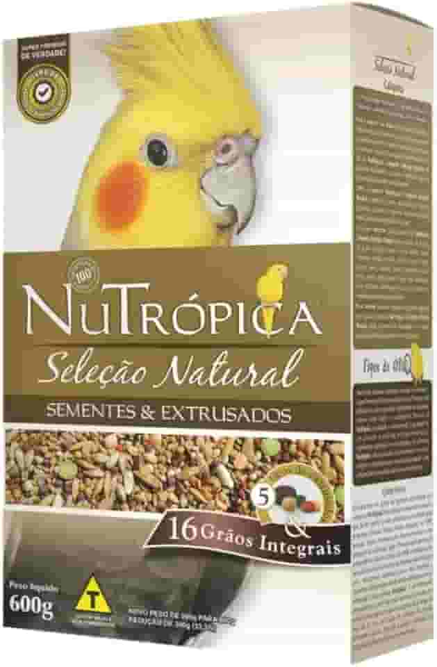Ração Para Calopsita Seleção Natural 600g Nutrópica