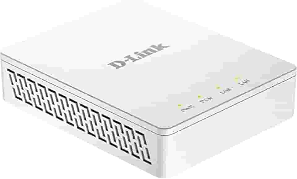 D-Link MODEM ONU D-LINK LAN GIGABIT-ETHERNET + PORTA SC/APC - DPN-101G, Branco