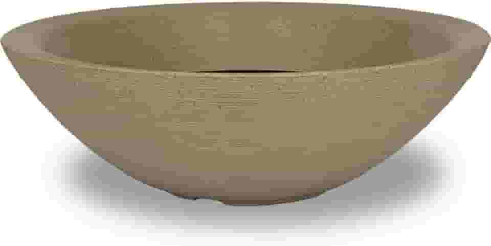 Vaso Bacia Grande Polieitleno Decorativo Planta Rosa do Deserto Cactos Suculentas N4 (Palha)