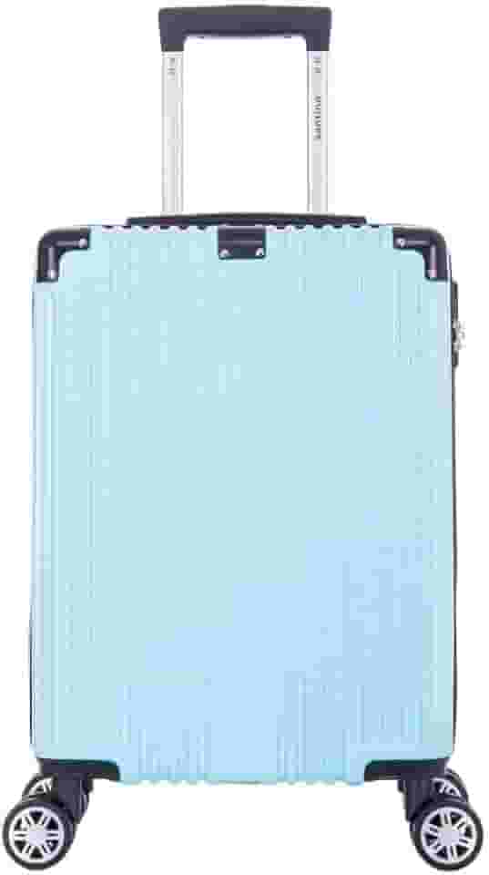Mala de Bordo Dublin Rígida 4 Rodas Duplas Santino AMZV204P (Azul Claro)