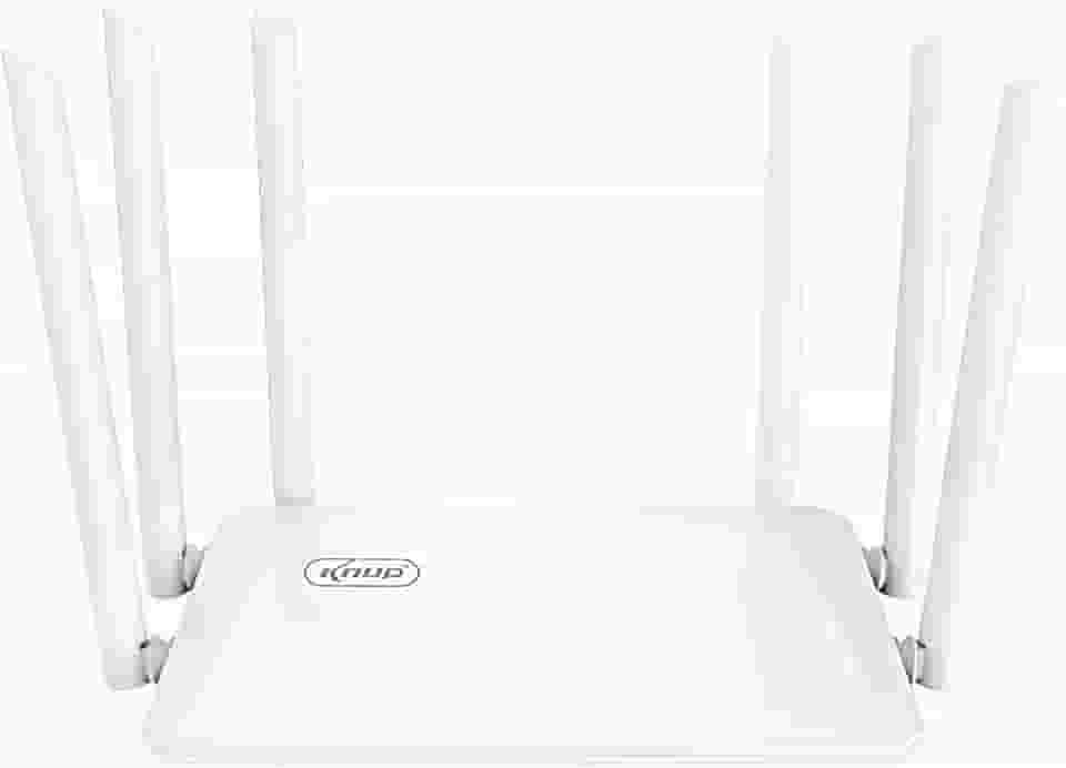 Roteador WiFi 5G Gigabit - Sinal Ultra Forte com 6 Antenas de 5dB, 3 Modos (Roteador/AP/Repetidor), Cobertura 300m Externas e 100m Internas -Velocidade Wi-FI até 867 Mbps (5GHz) + 300 Mbps (2,4GHz)