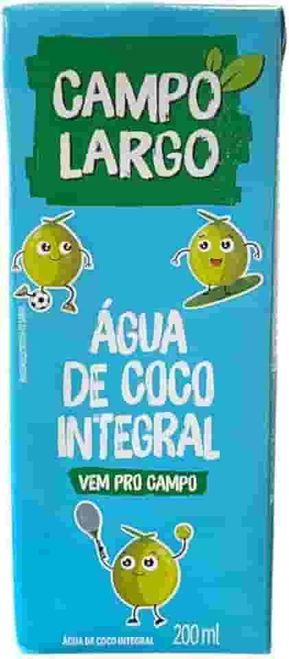 Água de Coco Integral Campo Largo 200ml