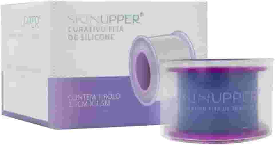Curativo De Silicone Transparente Anti Quelóides 2,5cm x 1,5m