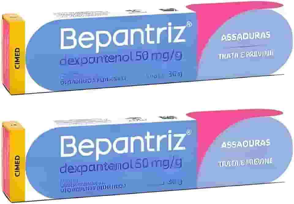 Kit 2 Bepantriz Dexpantenol Pomada Dermatológica 30G - Cimed