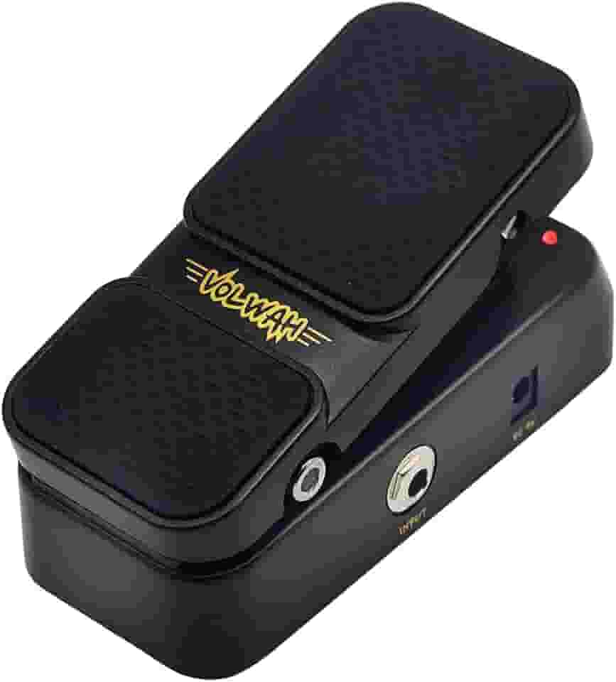 SONICAKE Pedal Active Volume & Wah, Mini Pedal de Efeito de Guitarra Elétrica Combo 2 em 1 com Controle de Volume Ativo Wah Wah - VolWah
