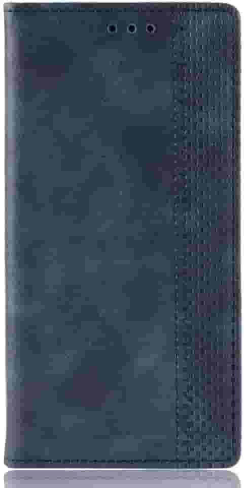 Capa para LG K62,Capa de caso de flip de couro para LG K62 Case,Caso de telefone de carteira,Caso de telefone de carteira com slots de cartão -Blue