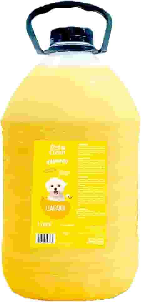 PET CLEAN Shampoo Clareador Cães E Gatos Branco - 5 Litros