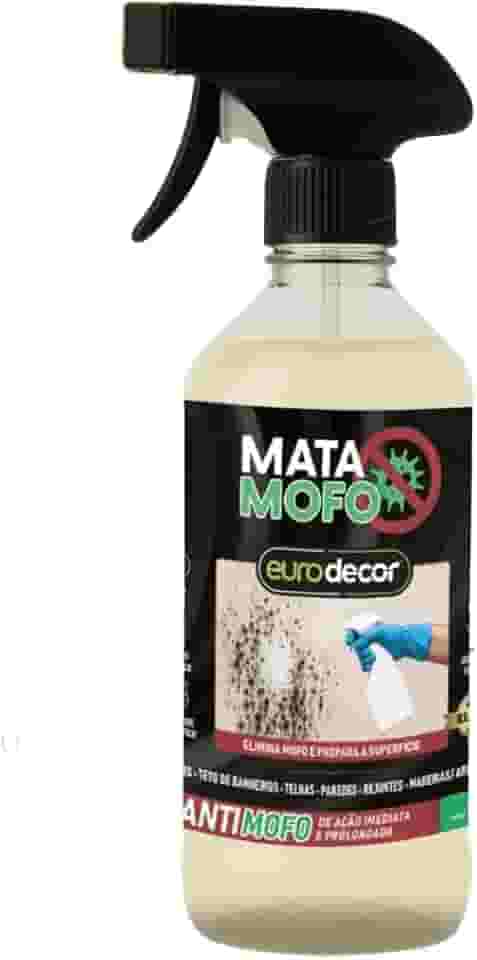 Mata Mofo Euro Decor Limpador para Teto de Banheiro, Pisos, Rejuntes, Madeiras e Armários, 1L