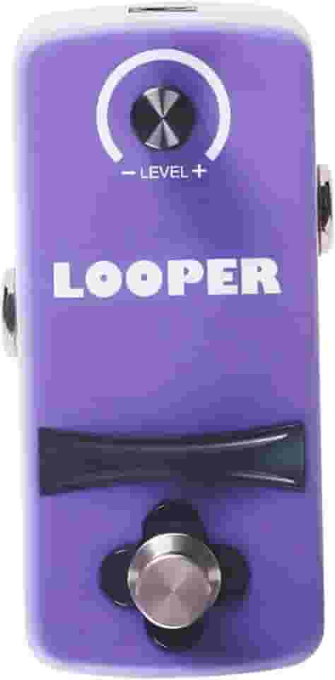 menolana Pedal Multiefeitos para Guitarra com Delay e Reverb - Acessórios Profissionais para Instrumentos Musicais - Efeito para Guitarra Elétrica - Ideal para