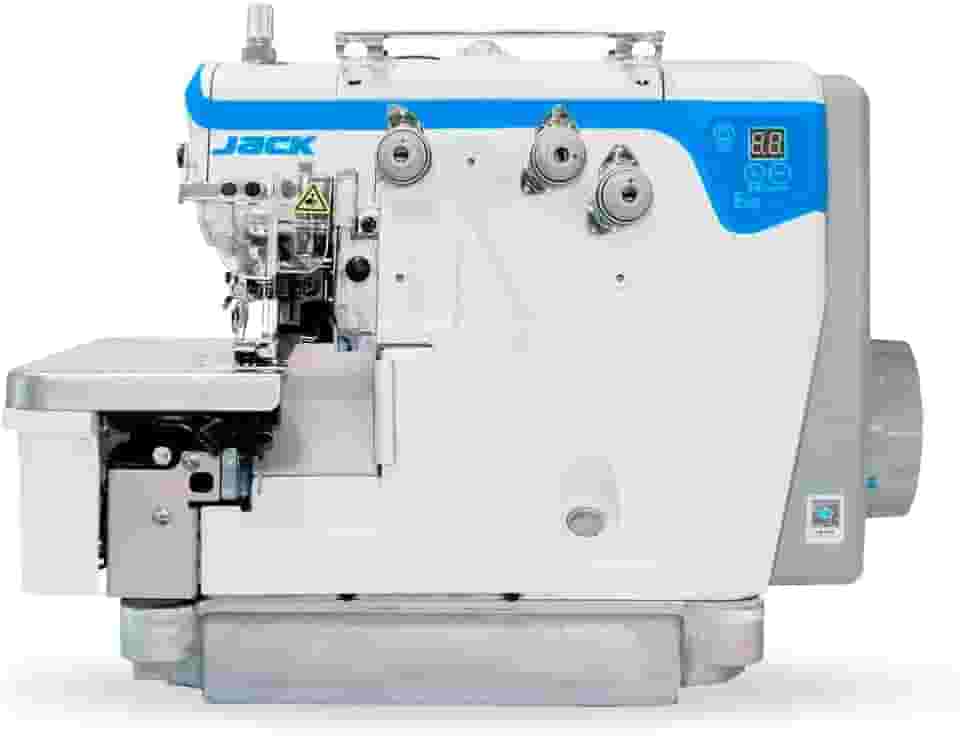 Máquina Industrial Overlock Direct Drive 1 Agulha 3 fios Jack E4S-3-110V