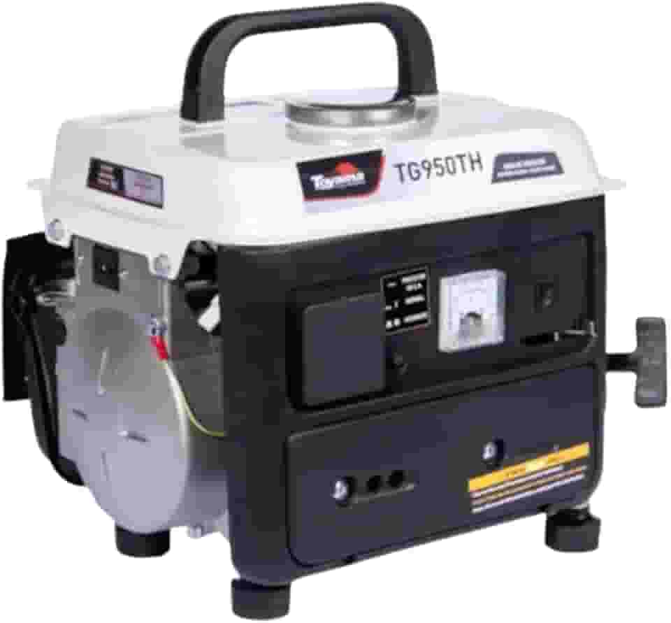 GERADOR TOYAMA GASOLINA TG950TH 2 TEMPOS MONOFASICO 220V 850W PARTIDA MANUAL COM CARREGADOR DE BATERIA