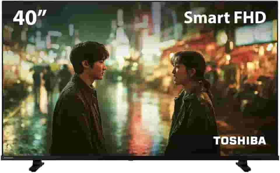 Smart TV DLED 40' Full HD Toshiba 40V35MS VIDAA 2 HDMI 2 USB Wi-Fi