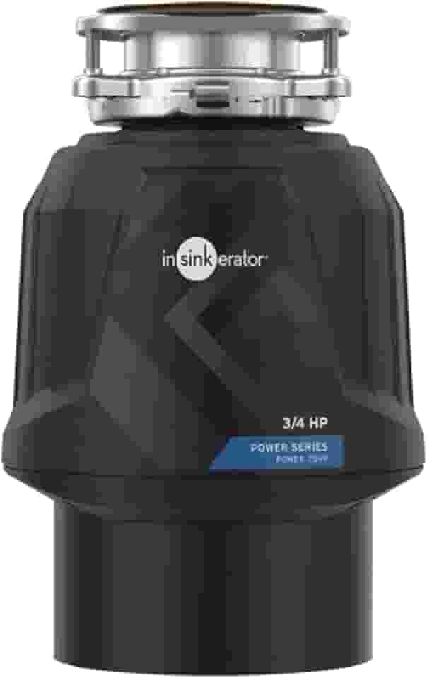 InSinkErator Power Triturador de lixo 0,75 HP, preto
