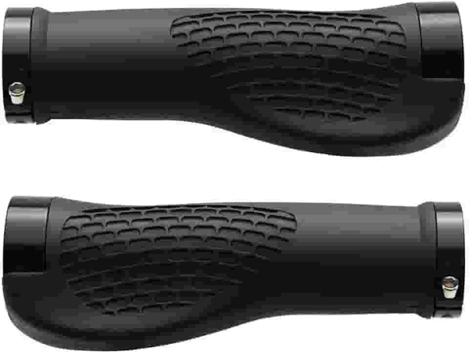 Manopla Bike Bicicleta Mtb Chifre Bar End Anatômica Par