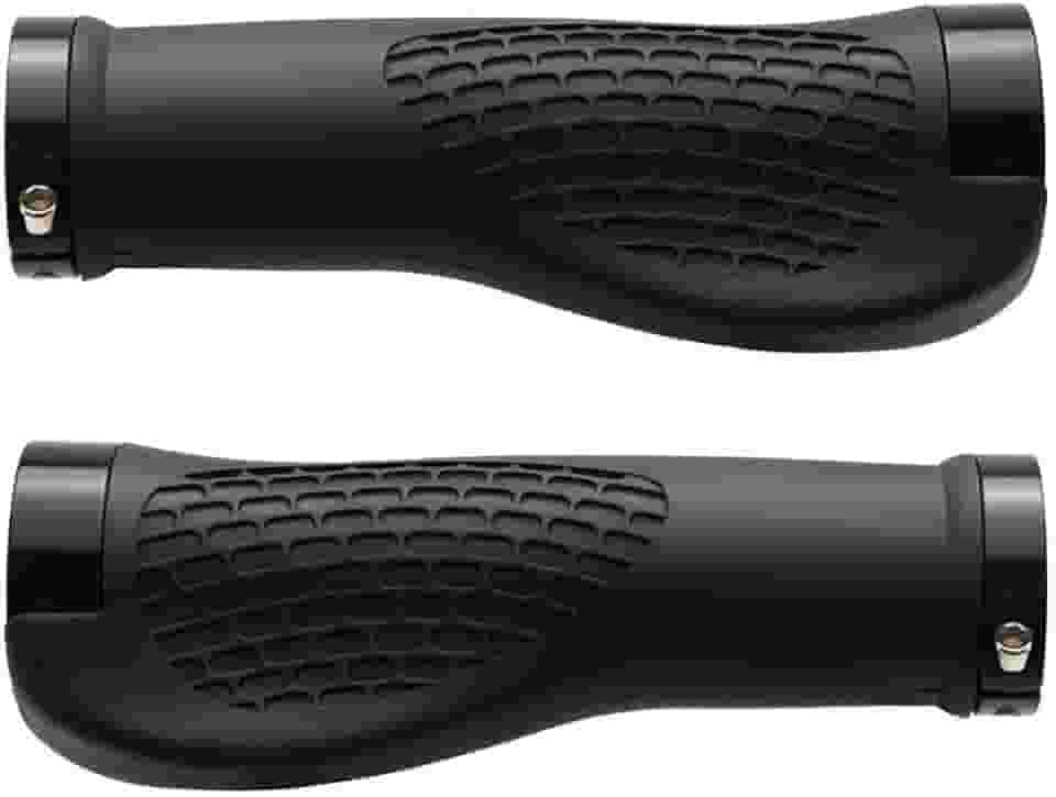 Manopla Bike Bicicleta Mtb Chifre Bar End Anatômica Par