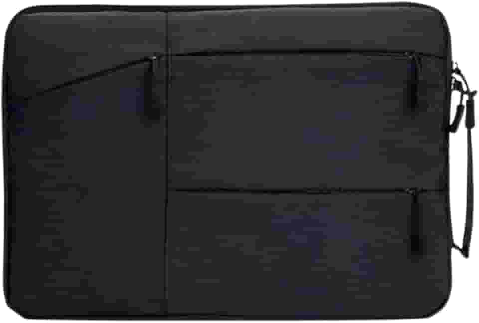 Pasta Case Capa Proteção Para Notebook Apple Macbook Air Pro com Bolsos Frontais e Alça Preto