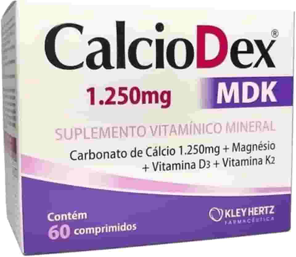 Suplemento alimentar CalcioDex MDK 60 Comprimidos