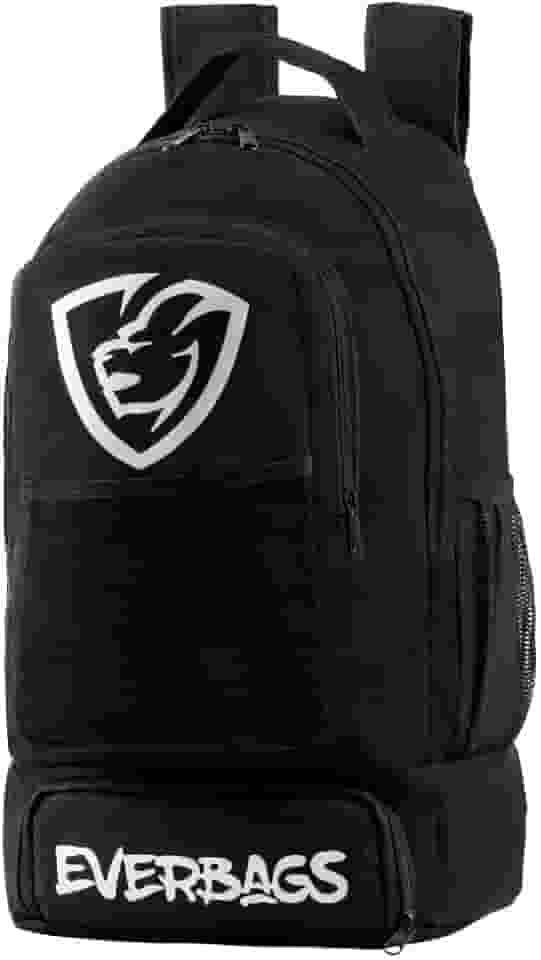 Mochila Térmica Fitness Master Everbags Preto Branco