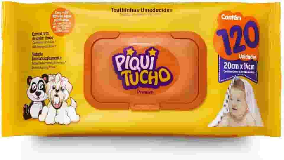 PIQUITUCHO Toalhinhas Umed Premium 1 Unidade Com 120 Lenços Umedecidos