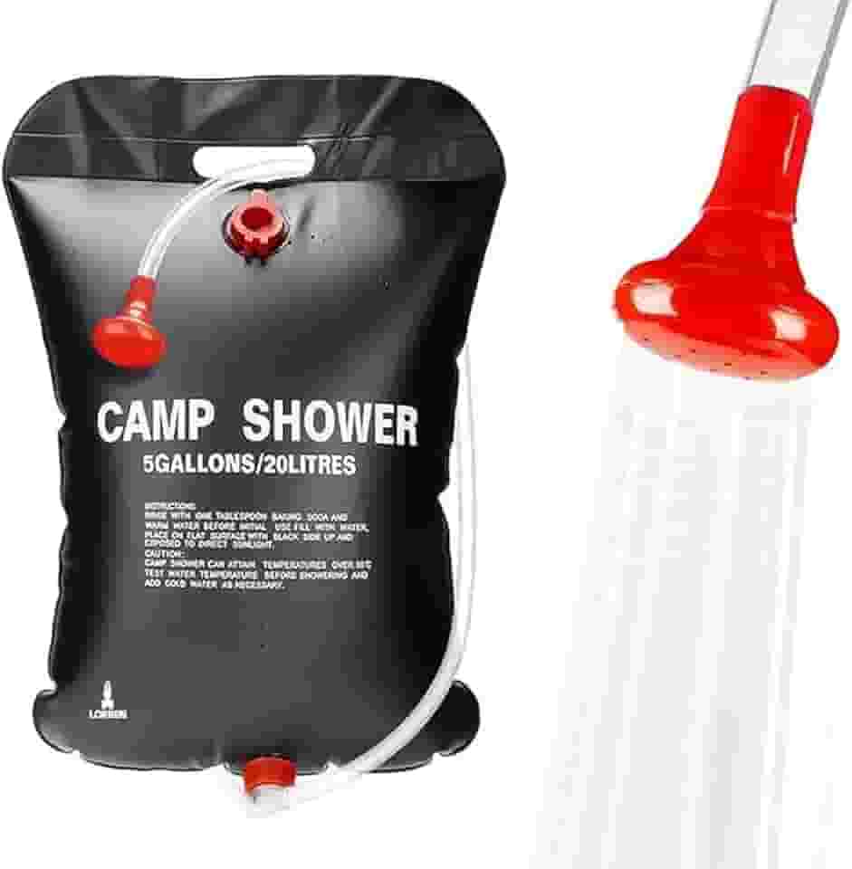 Chuveiro Saco Bolsa Ducha 20 Litro Aquecimento Solar Camping