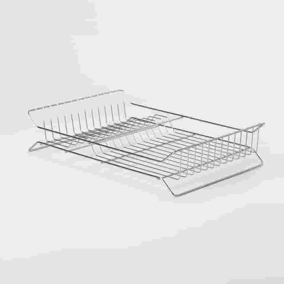 Aer, Escorredor de louça em Inox de Bancada, Grande, 14 pratos