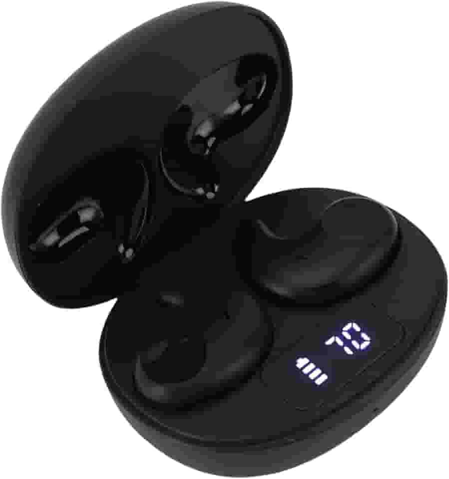 lyrlody Fones de Ouvido para Dormir para Travessas Laterais BT 5.4 Fones de Ouvido Sem Fio Com Microfone Com Cancelamento de Ruído Reprodução 4H de Baixa Latência para Exercícios de