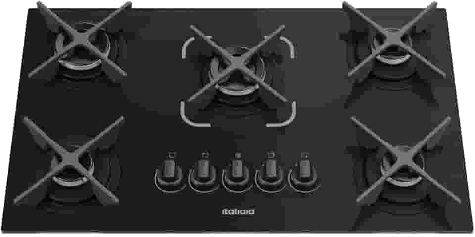 Cooktop Itacook Itatiaia 5 Bocas Preto 127/220v