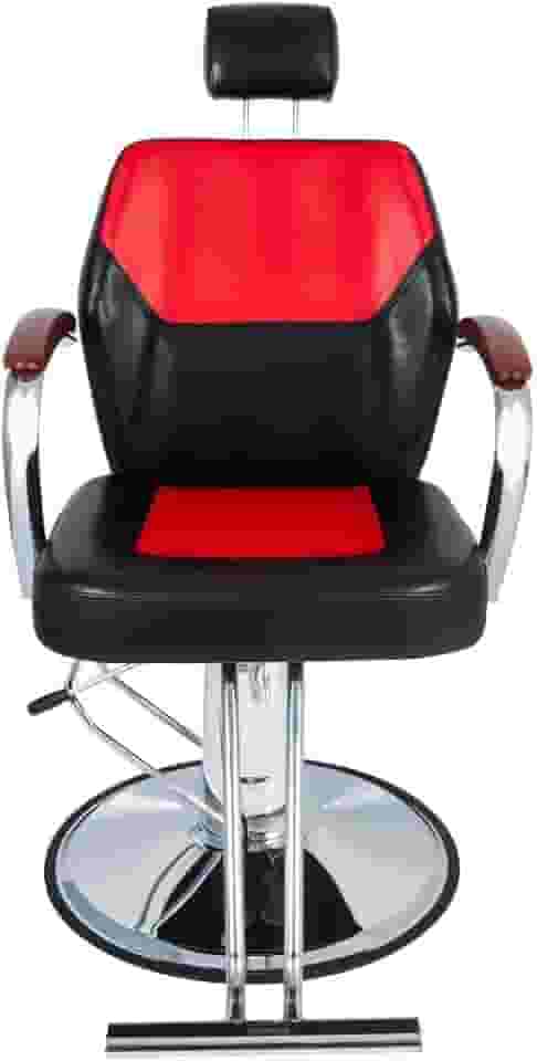 Cadeira Hidráulica Reclinável Barbeiro Salão Pelegrin Pel-5513 Preto