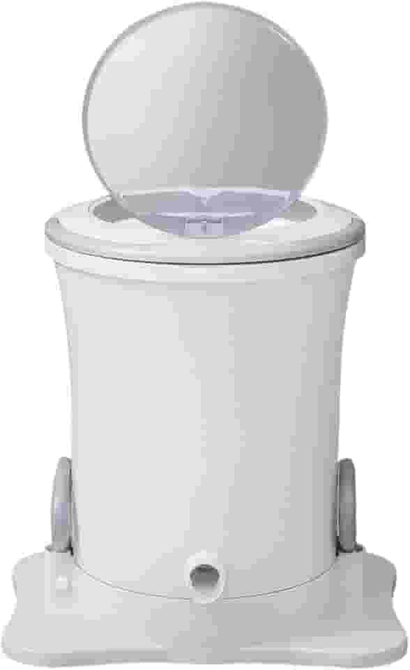 Secadora de roupas, secadora centrífuga, mini, máquina portátil não elétrica de secagem de roupas manual para dormitórios escolares de viagem em, Branco, S