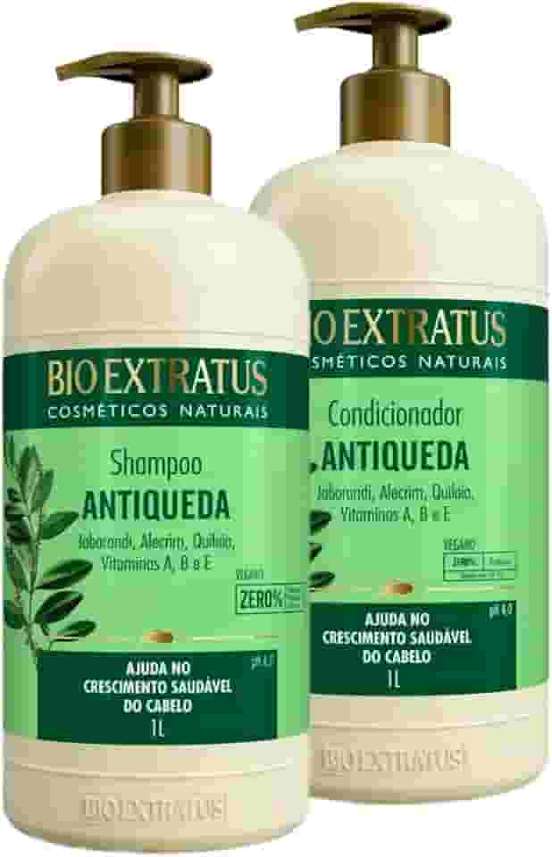Kit Shampoo + Condicionador Bio Extratus Jaborandi Antiqueda 1L (Jaborandi)