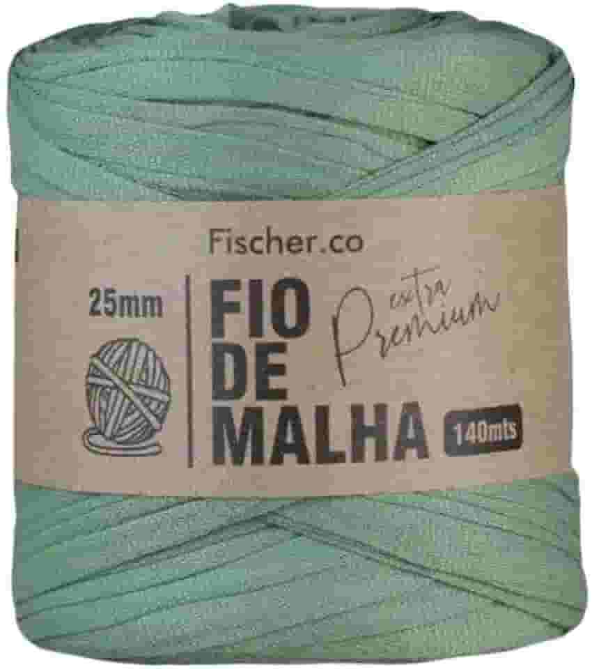 Fio de Malha Extra Premium Fischer 25mm x Rolo com 140m (63 EUCALIPTO)