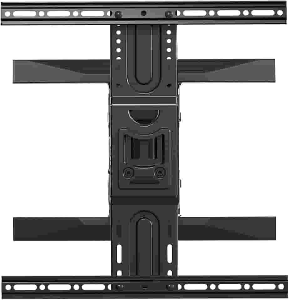 ELG, A02V6N, Suporte de TV Articulado de Parede Para TVs Planas e Curvas de 75" a 86", Inclinação Horizontal e Vertical, Peso Máximo de 46 Kg, Preto